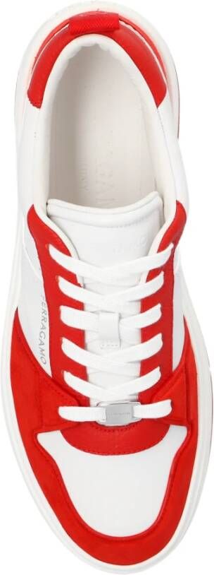 Salvatore Ferragamo Dennis sneakers Red Heren