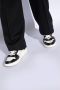 Salvatore Ferragamo Tweekleurige leren sneakers met logo White Heren - Thumbnail 7