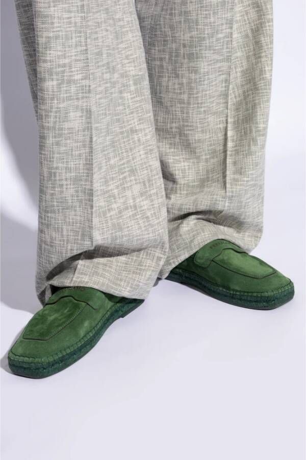 Salvatore Ferragamo Desco espadrilles Green Heren