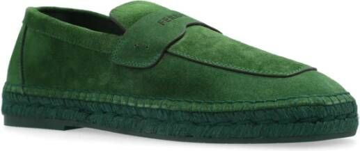 Salvatore Ferragamo Desco espadrilles Green Heren