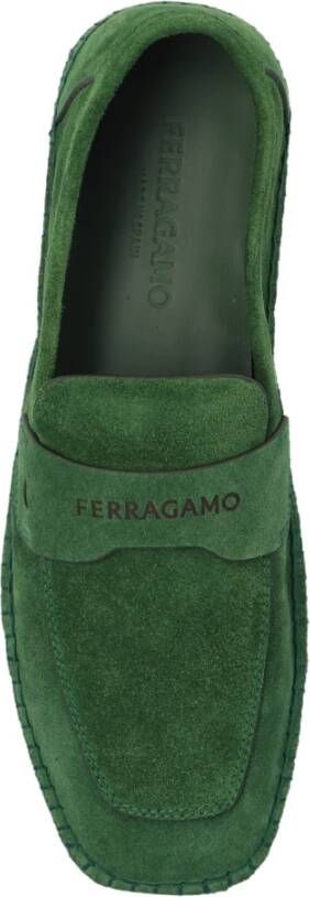 Salvatore Ferragamo Desco espadrilles Green Heren