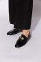 Salvatore Ferragamo Zwarte Leren Loafers Black Dames - Thumbnail 9