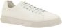 Salvatore Ferragamo Elegante Leren Sneakers White Heren - Thumbnail 2