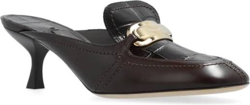 Salvatore Ferragamo Elodye mules Brown Dames