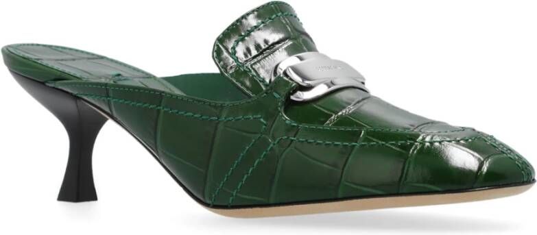 Salvatore Ferragamo Elodye mules Green Dames