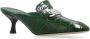 Salvatore Ferragamo Elodye mules Green Dames - Thumbnail 4