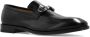 Salvatore Ferragamo Mocassins van geborsteld leer met Gancini detail Black Heren - Thumbnail 5