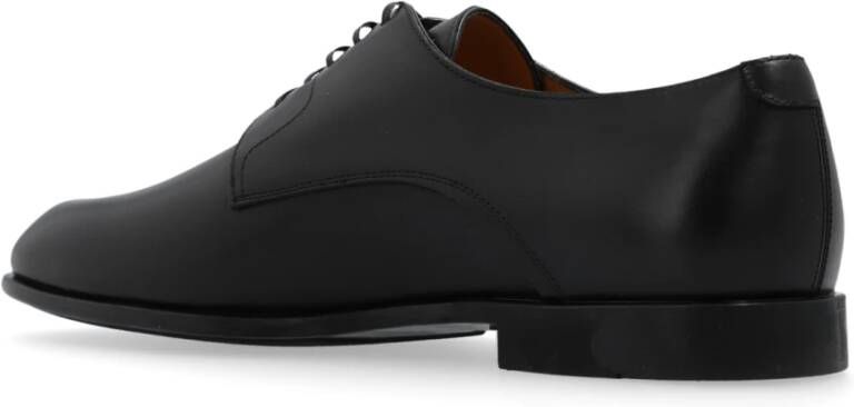 Salvatore Ferragamo Fosco leren schoenen Black Heren