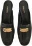 Salvatore Ferragamo Geëmbosseerde Krokodil Middelhak Schoenen Black Dames - Thumbnail 2