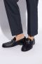 Salvatore Ferragamo Gancini Leren Loafers Blue Heren - Thumbnail 2