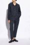 Salvatore Ferragamo Gancini Leren Loafers Blue Heren - Thumbnail 3
