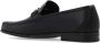 Salvatore Ferragamo Gancini Leren Loafers Blue Heren - Thumbnail 5