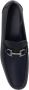 Salvatore Ferragamo Gancini Leren Loafers Blue Heren - Thumbnail 6