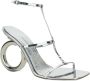 Salvatore Ferragamo Grijze Elina Sandalen Gray Dames - Thumbnail 2