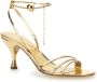 Salvatore Ferragamo Grijze Sandalen Denise 70 Yellow Dames - Thumbnail 8