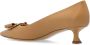 Salvatore Ferragamo Hakken Zelma door Beige Dames - Thumbnail 5