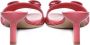 Salvatore Ferragamo Roze Patent Leren Hakken Muiltjes Roze Dames - Thumbnail 3