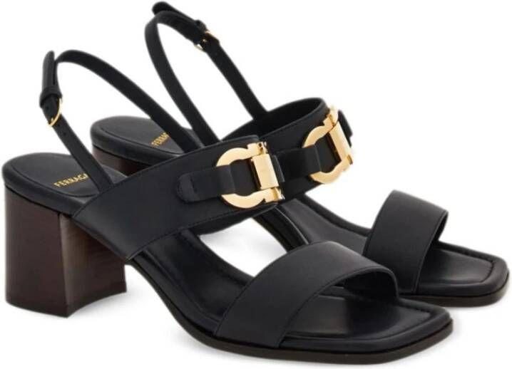 Salvatore Ferragamo High Heel Sandals Black Dames