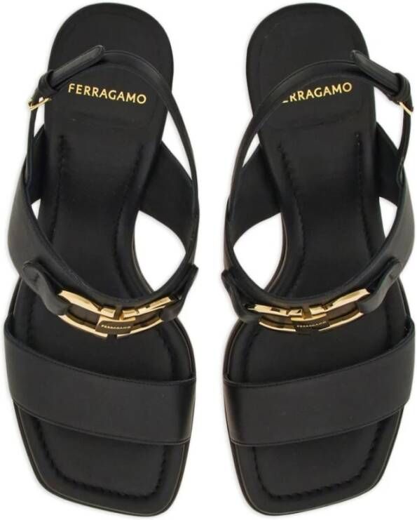 Salvatore Ferragamo High Heel Sandals Black Dames