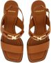 Salvatore Ferragamo High Heel Sandals Brown Dames - Thumbnail 3