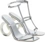 Salvatore Ferragamo High Heel Sandals Gray Dames - Thumbnail 2