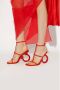 Salvatore Ferragamo Rode hoge hak sandalen Ss23 Rood Dames - Thumbnail 3