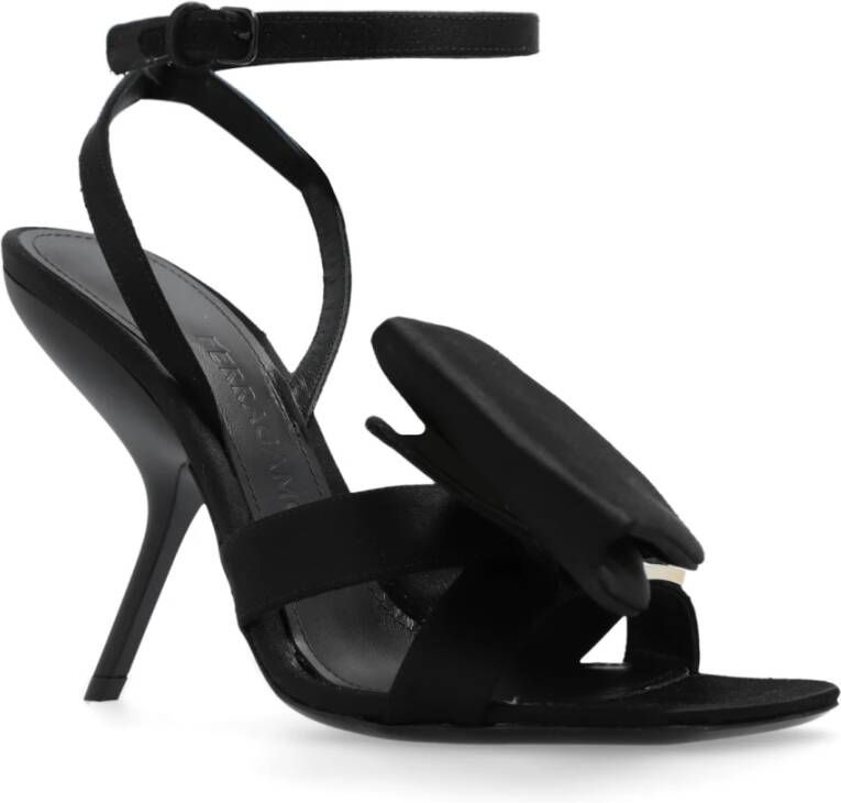 Salvatore Ferragamo Helena sandalen met hak Zwart Dames