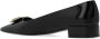 Salvatore Ferragamo Zwarte Lakleren Ballerina Pumps Black Dames - Thumbnail 5