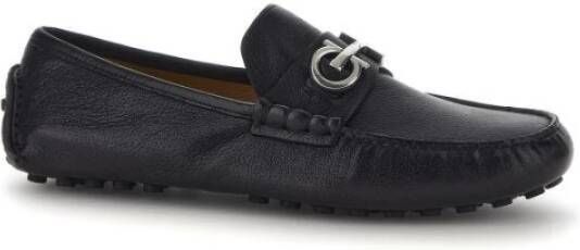 Salvatore Ferragamo Klassieke Mocassins Black Heren