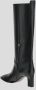 Salvatore Ferragamo Zwarte `Toren` HA Lead Store Haklaarzen Zwart Dames - Thumbnail 4