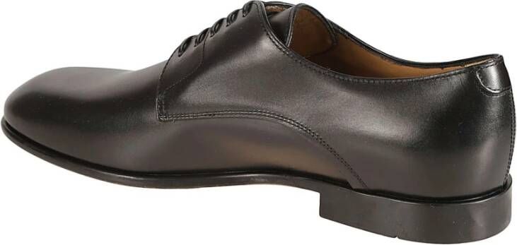 Salvatore Ferragamo Laced Shoes Black Heren