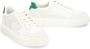 Salvatore Ferragamo Lage leren sneakers met suède inzetstukken White Heren - Thumbnail 6