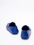 Salvatore Ferragamo Blauwe Logo Loafers Leren Schoenen Blue Heren - Thumbnail 7