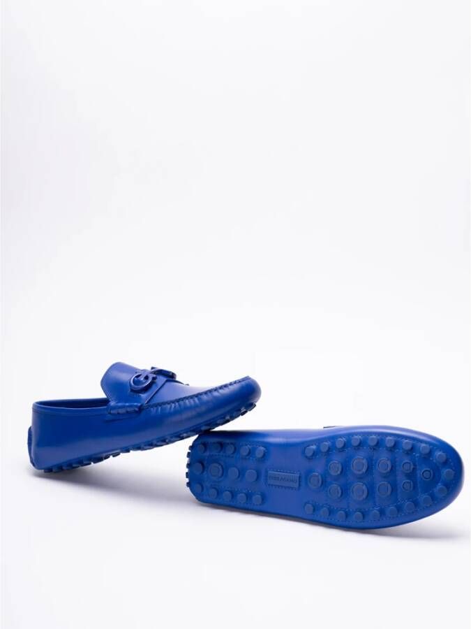 Salvatore Ferragamo Grazioso Loafers Blue Heren