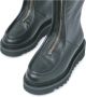 Salvatore Ferragamo Leren Bontgevoerde Laarzen Black Dames - Thumbnail 3