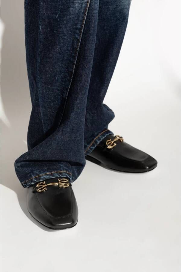 Salvatore Ferragamo Leren schoenen Louis Black Dames