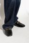 Salvatore Ferragamo Zwarte Leren Loafers Slip-on Stijl Black Dames - Thumbnail 2