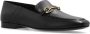 Salvatore Ferragamo Zwarte Leren Loafers Slip-on Stijl Black Dames - Thumbnail 4