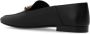 Salvatore Ferragamo Zwarte Leren Loafers Slip-on Stijl Black Dames - Thumbnail 5