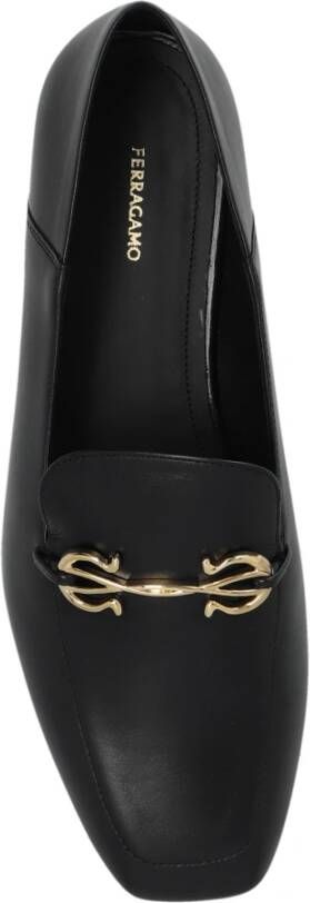 Salvatore Ferragamo Leren schoenen Louis Black Dames
