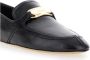 Salvatore Ferragamo Zwarte Leren Loafers Black Dames - Thumbnail 5