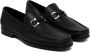Salvatore Ferragamo Stijlvolle Calf Loafers voor Heren Black Heren - Thumbnail 8