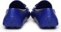 Salvatore Ferragamo Blauwe Logo Loafers Leren Schoenen Blue Heren - Thumbnail 3