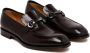 Salvatore Ferragamo Gancini-Plaque Leren Loafers Black Heren - Thumbnail 2