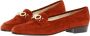 Salvatore Ferragamo Low-Top Sneakers Babs Gancini Logo Loafers in rood - Thumbnail 3