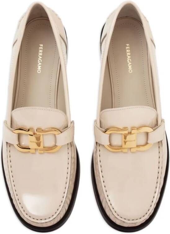 Salvatore Ferragamo Loafers White Dames