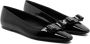 Salvatore Ferragamo Zwarte platte schoenen Black Dames - Thumbnail 8