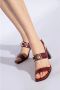 Salvatore Ferragamo Lou sandalen met hak Red Dames - Thumbnail 2