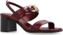 Salvatore Ferragamo Lou sandalen met hak Red Dames - Thumbnail 4