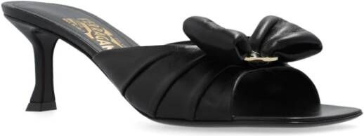 Salvatore Ferragamo Lucie mules Black Dames